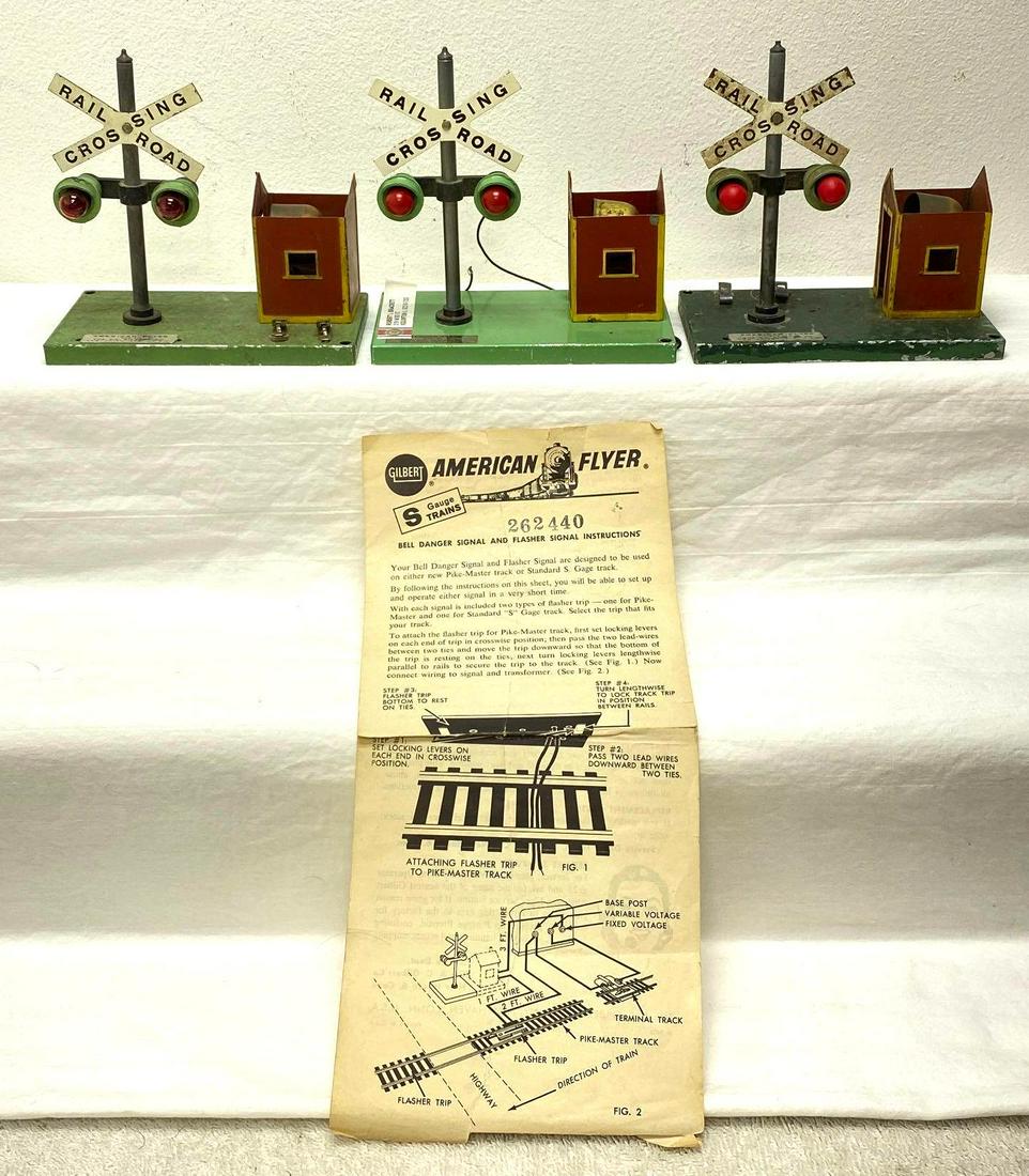 Postwar American Flyer S Gauge three 759 bell danger signal and flasher (1 of 7)