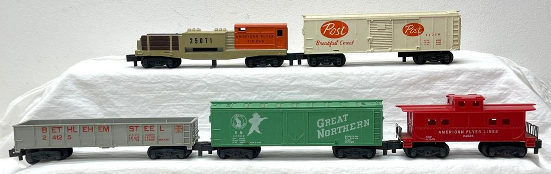 Postwar American Flyer S Gauge 24058 25071 24125 24422 24636 (1 of 12)