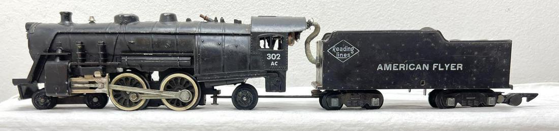 Postwar American Flyer S Gauge 302AC 4-4-2 Atlantic (1 of 4)