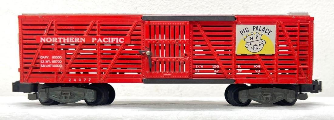 Postwar American Flyer S Gauge 24077 Missouri Pacific Pig Palace (1 of 4)