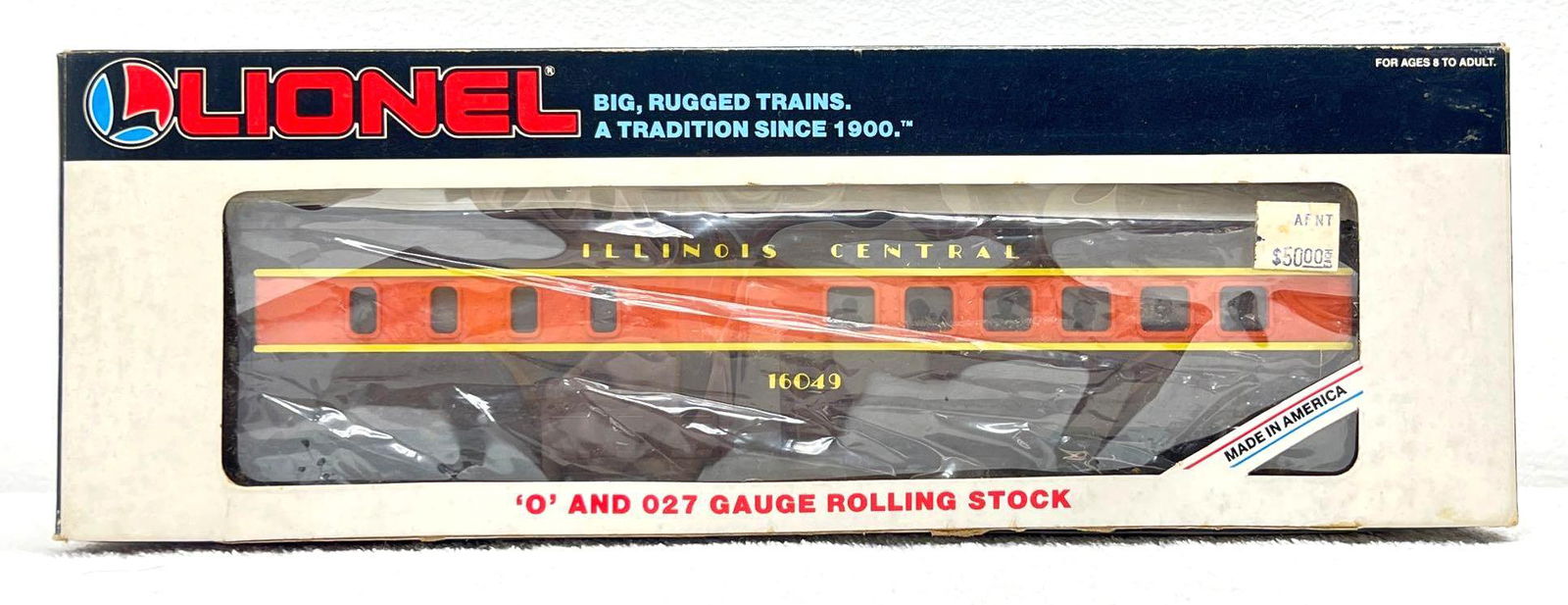 Modern Era Lionel O Gauge 16049 IC diner in original box (1 of 2)