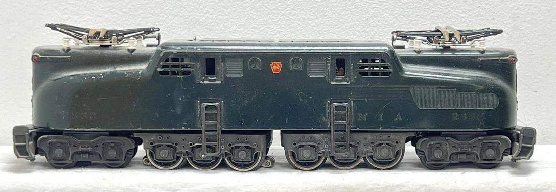 Postwar Lionel O Gauge 2332 PRR 5 stripe GG1 electric locomotive (1 of 6)