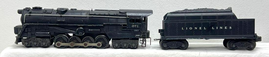 Postwar Lionel O Gauge 671 4-8-4 turbine 671W tender (1 of 7)