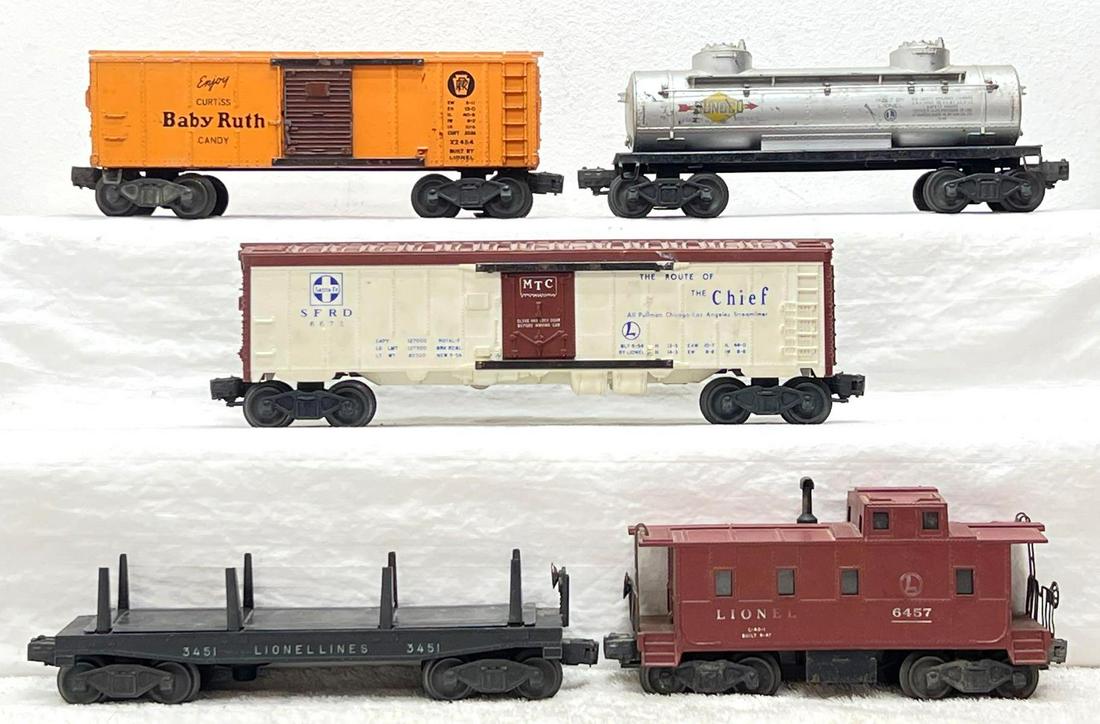 Postwar Lionel O Gauge 3451 6672 2454 6465 6457 (1 of 4)