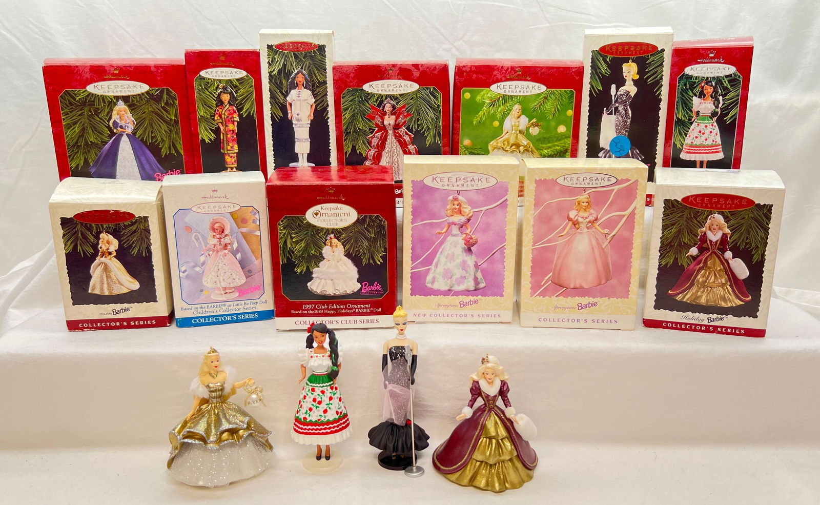 Hallmark Keepsake BARBIE Ornaments Lot Of 13 Assorted Years And Styles (1 of 9)