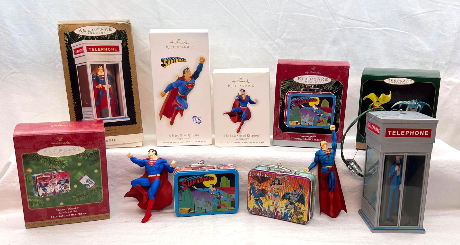 Hallmark Keepsake Ornaments Lot Of 6 Super Friends Superman, Batman and Robin, Wonderwoman (1 of 9)