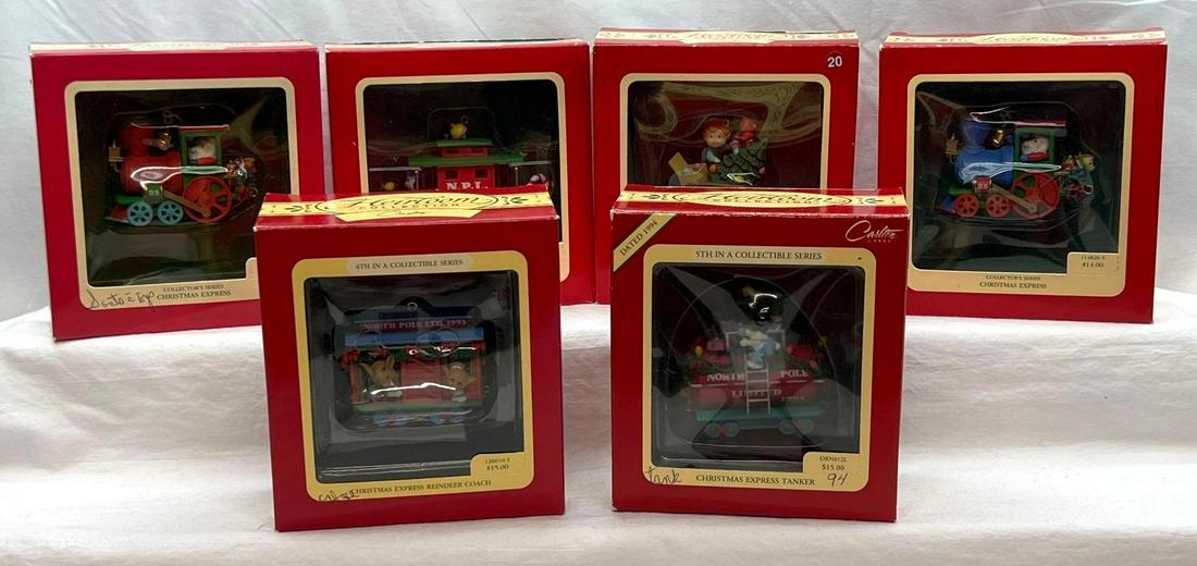 Heirloom Collection Ornaments Lot Of 6 (1 of 4)