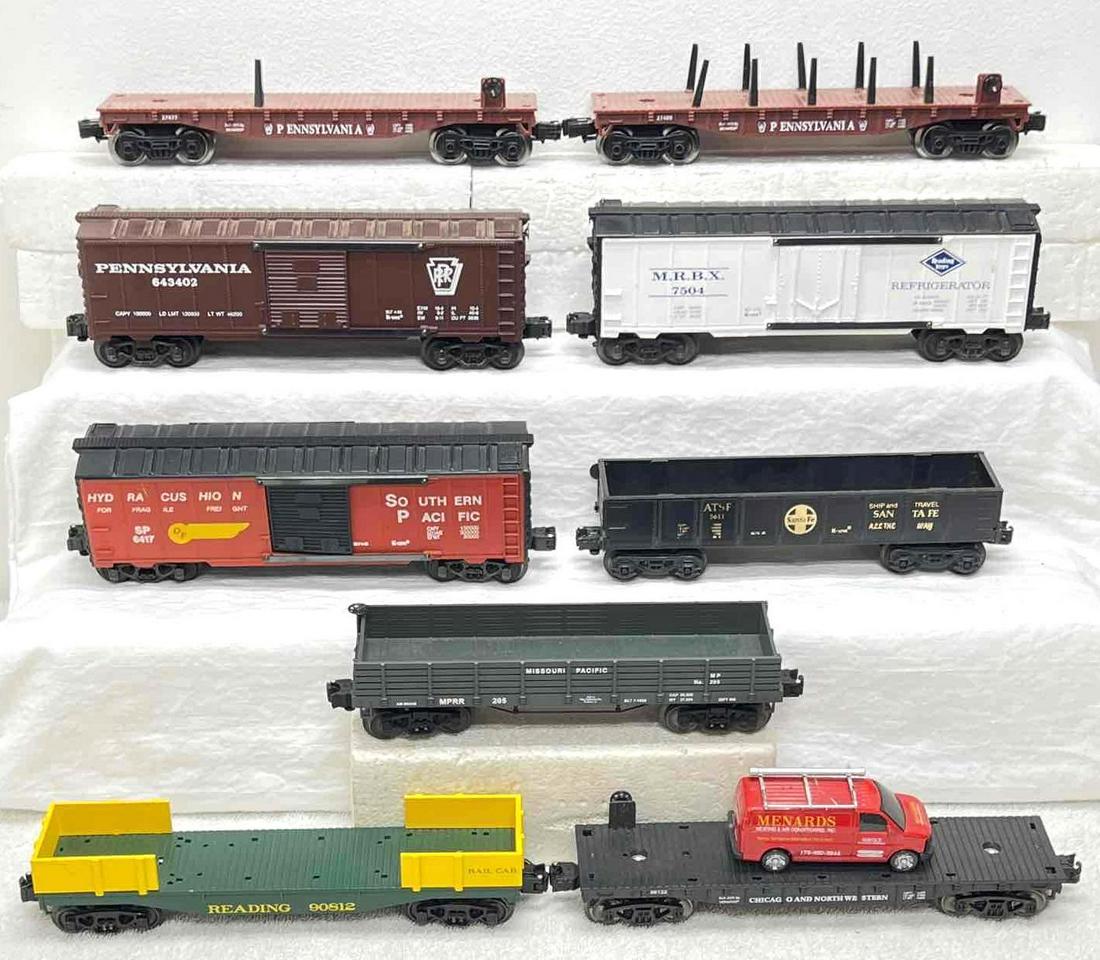 Modern Era K Line Menards MTH O Gauge freight trains (1 of 4)