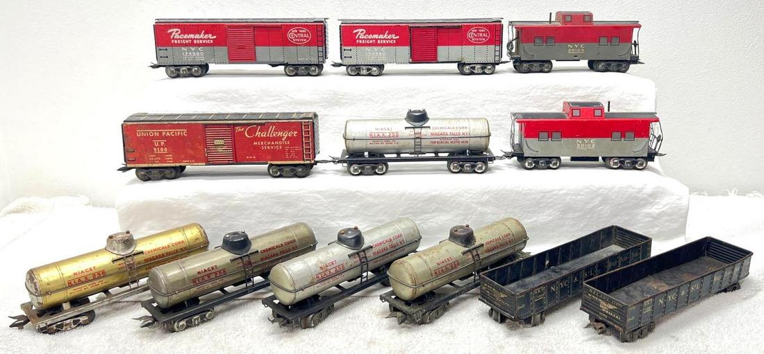 Postwar Marx O Gauge two 3552 3555 two 174580 five 256 two 20102 (1 of 6)
