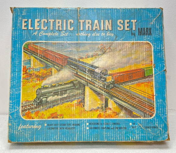 Postwar Marx O Gauge 52875 Electric Train Set in original box 666 51100