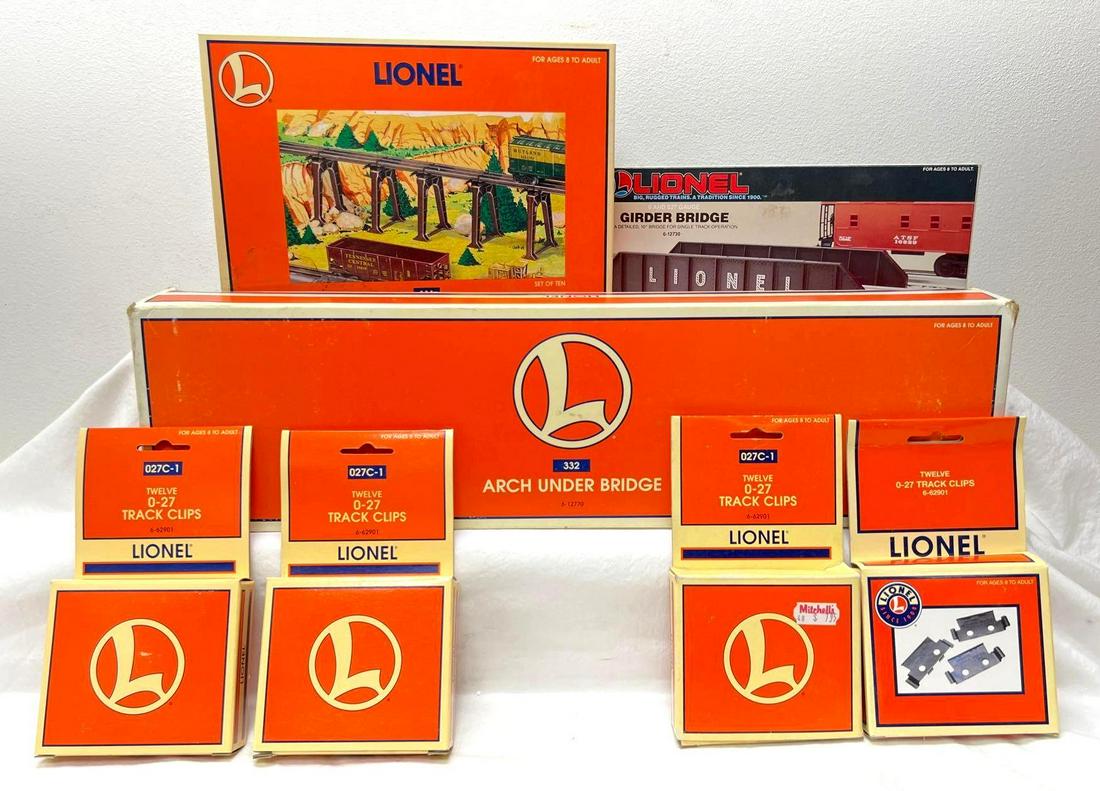 Modern Era Lionel O Gauge 12770 12755 12730 four 62901 in original boxes (1 of 4)