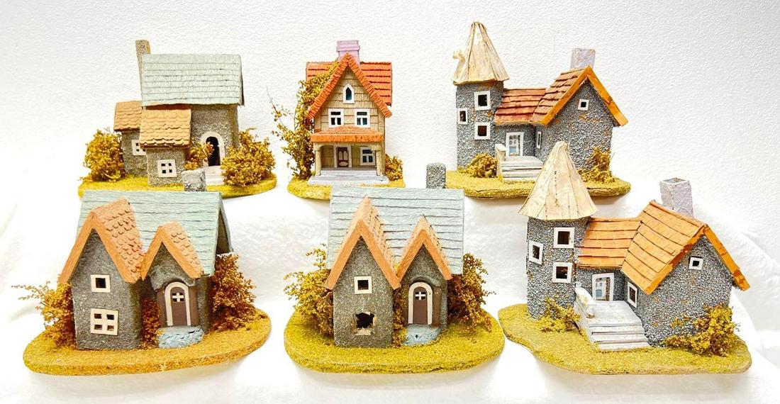 Modern Era O Gauge Homes Houses clean layout ready six buildings total (1 of 4)