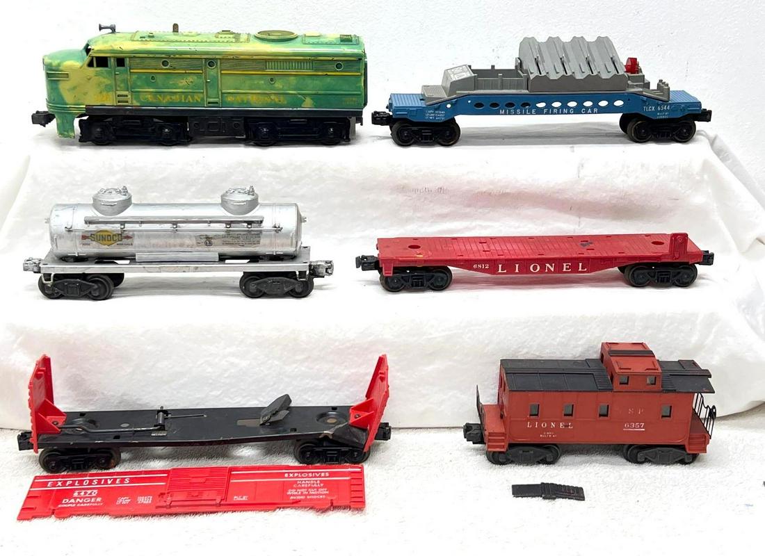 Postwar Lionel O Gauge 228 6470 6544 6465 6357 (1 of 5)