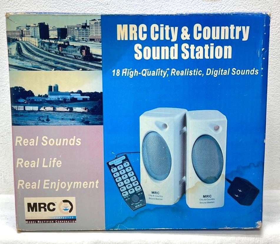 HO Gauge/Scale MRC City & Country Sound Station in original box (1 of 4)