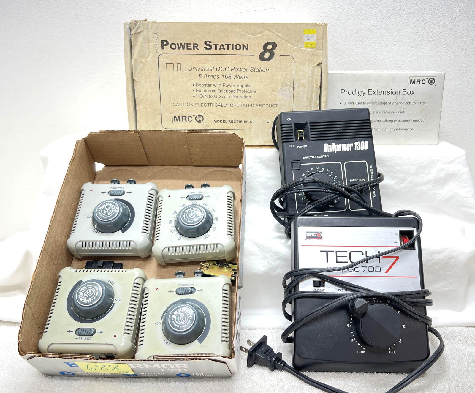 MRC Power Station 8 Tech 7 Railpower 1300 Prodigy Extension Box more (1 of 5)