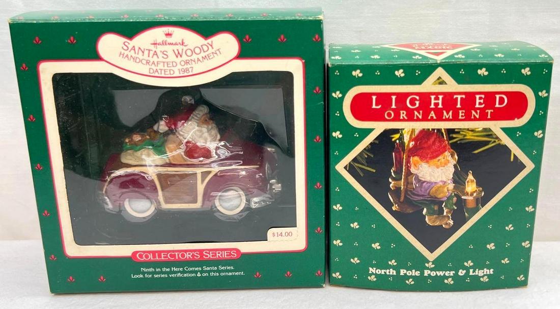 Hallmark Keepsake Ornament Lot Of Two 1987 Series (1 of 7)