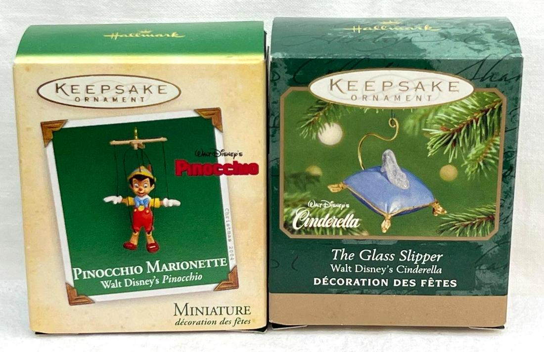 Hallmark Keepsake Ornament Miniature Lot Of Two Walt Disney (1 of 5)
