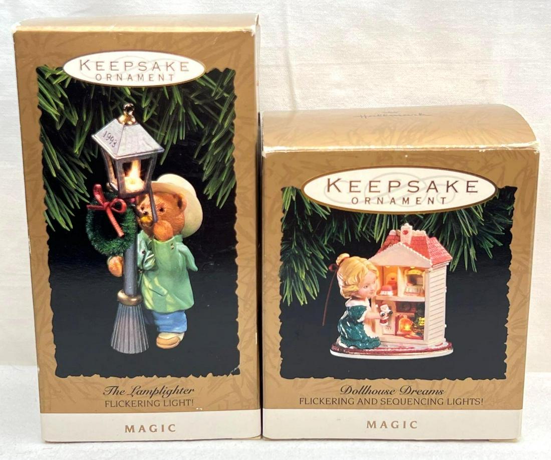Hallmark Keepsake Ornament  Lot Of Two Magic Light (1 of 7)