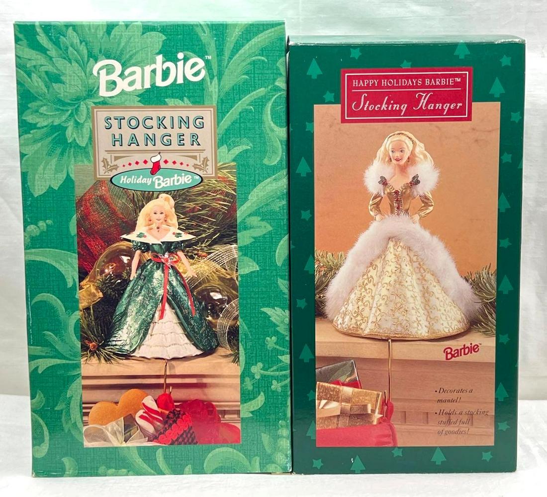 Hallmark Barbie Stocking Hanger Lot Of 2 (1 of 5)
