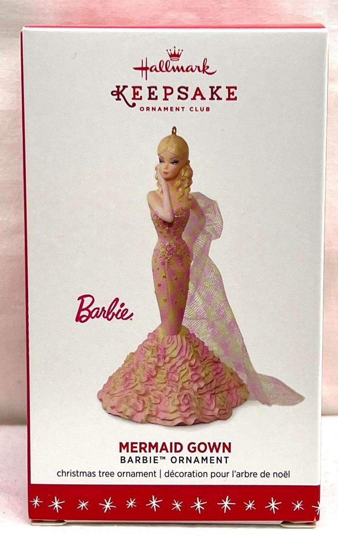Hallmark Keepsake Ornament Barbie Mermaid Gown