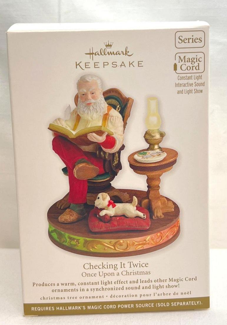 Hallmark Keepsake Ornament 2011 Checking It Twice (1 of 4)