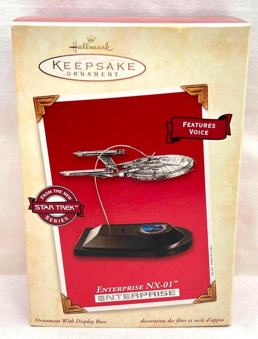 Hallmark Keepsake Ornament Star Trek With Voice (1 of 9)