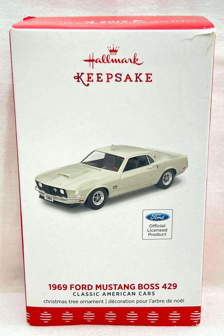 Hallmark Keepsake Ornament 1969 Ford Mustang BOSS 429 (1 of 6)