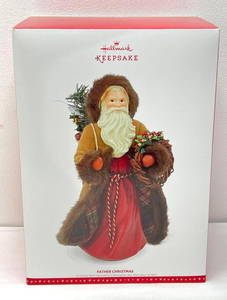 Hallmark Keepsake Ornaments 2016 Father Christmas tabletop display