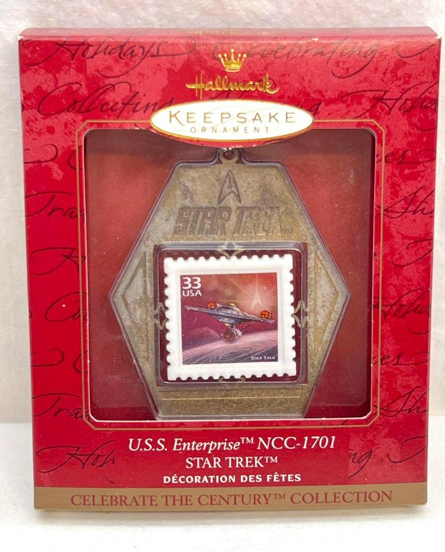 Hallmark Keepsake Ornaments USS Enterprise NCC-1701 Star Trek Celebrate The Century Collection (1 of 4)