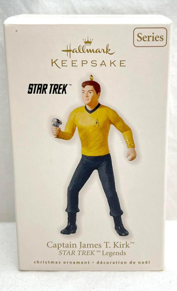 Hallmark Keepsake Ornaments Captain James T. Kirk Star Trek Legends first in the series (1 of 4)