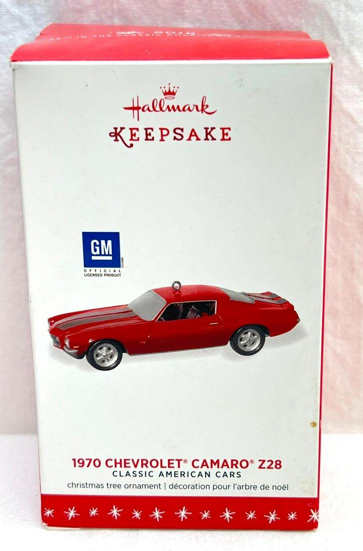 Hallmark Keepsake Ornaments Classic American Cars 1970 Chevrolet Camaro Z28 26th in the series (1 of 5)