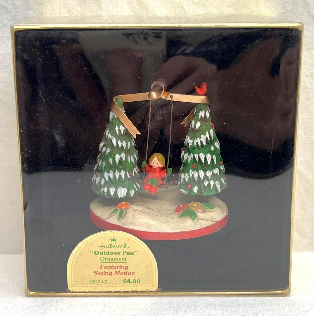 Hallmark Keepsake Ornaments Tree Trimmer Collection 1979 Outdoor Fun (1 of 5)