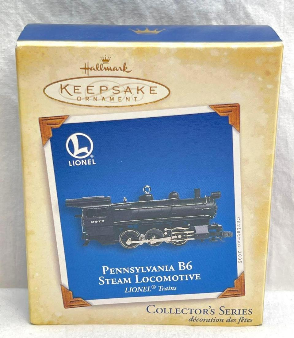 Hallmark Keepsake Ornaments Pennsylvania B6 Steam Locomotive tenth in the series (1 of 5)
