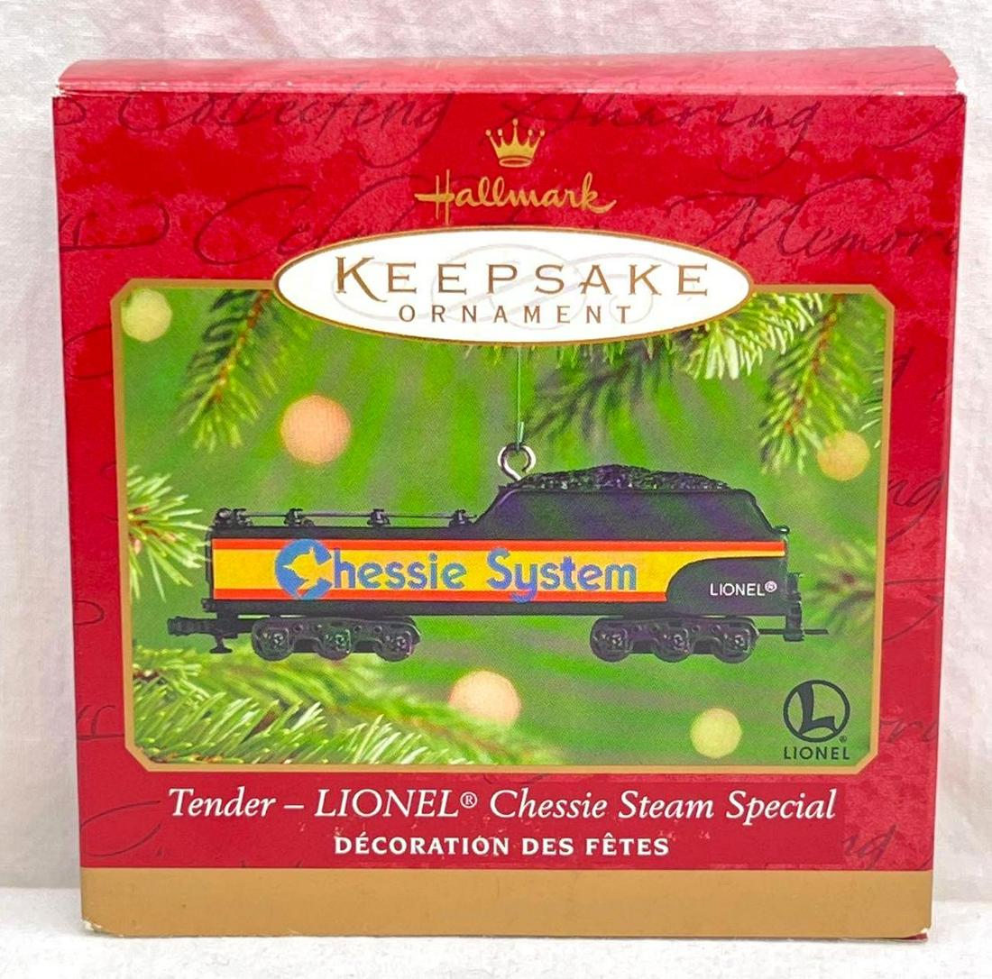 Hallmark Keepsake Ornaments Lionel Tender Chessie Steam Special in original box (1 of 5)