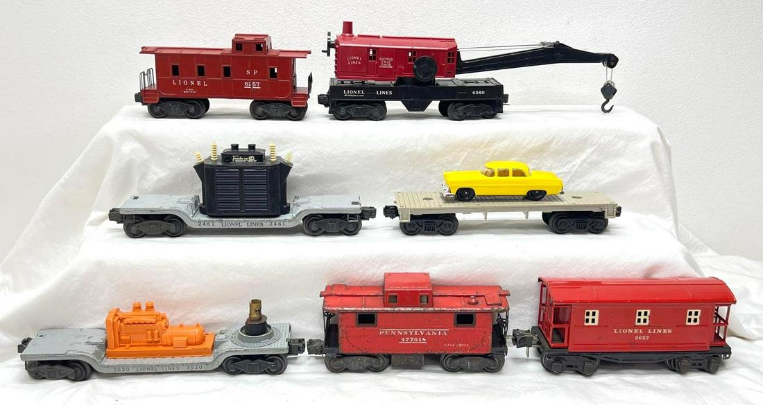 Postwar Lionel O Gauge 2461 3520 6401 6257 2657 2457 6560 (1 of 12)