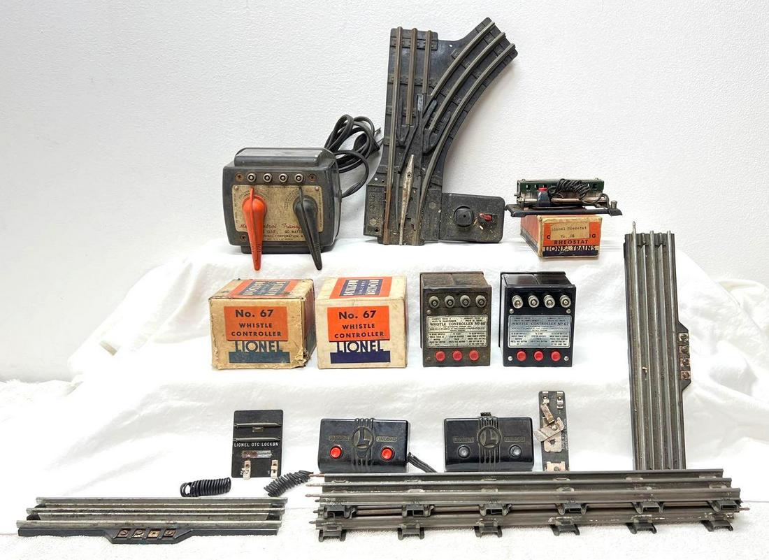 Prewar Postwar O Gauge 072 straight track 1033 two 67 in OB 88 in OB etc (1 of 7)