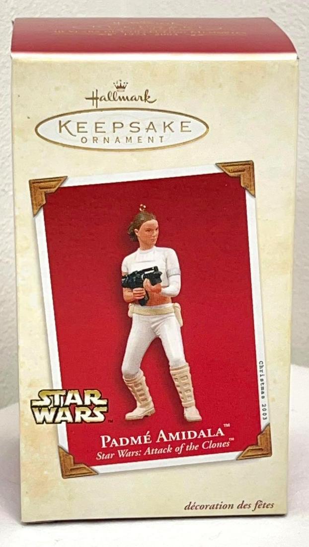 Hallmark Keepsake Ornaments Star Wars Padme Amidala Attack of the Clones (1 of 2)