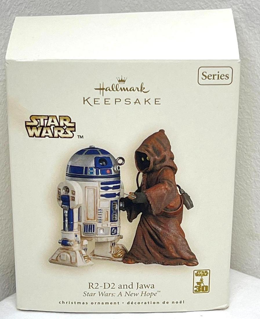 Hallmark Keepsake Ornaments Star Wars A New Hope R2-D2 and Jawa (1 of 2)
