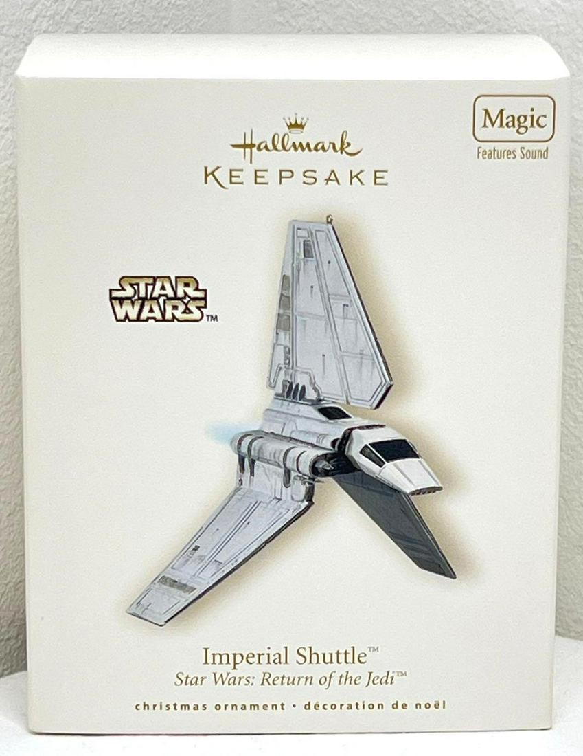 Hallmark Keepsake Ornaments Star Wars Imperial Shuttle Return of the Jedi magic sound (1 of 2)