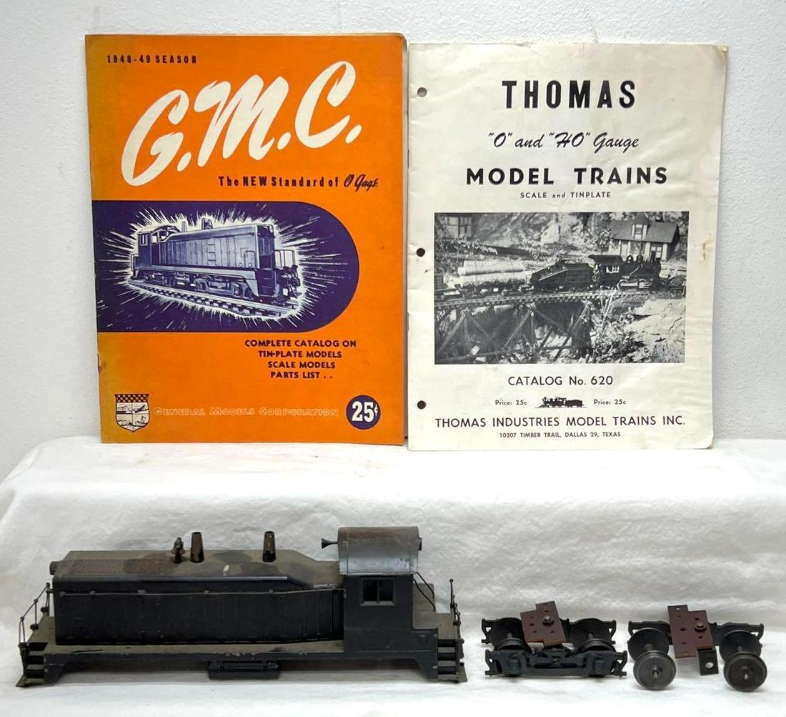 Postwar General Models Corporation O Gauge EMC 1000hp diesel catalogs etc (1 of 12)