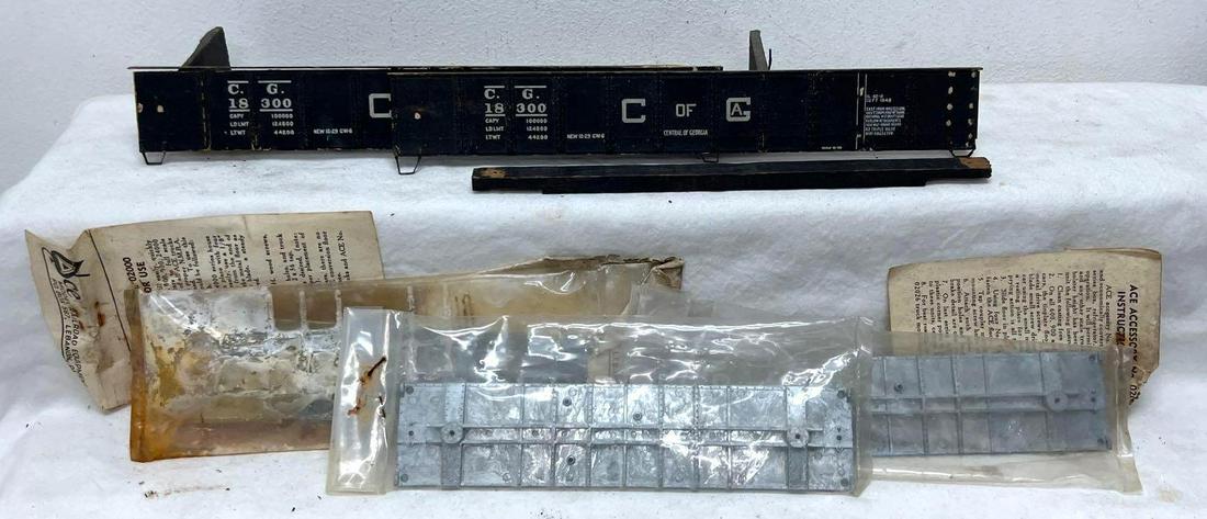 O scale Central of Georgia gondola kit Ace scale conv. (1 of 6)