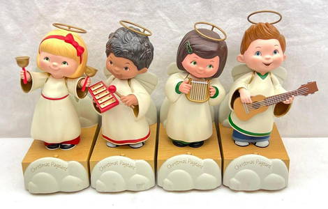 Hallmark Keepsake Ornaments Lot of 4 Angel Choir