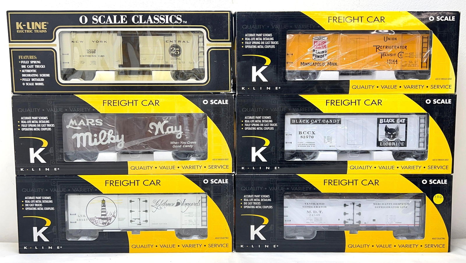 Modern Era K-Line O Gauge 761-1753 762-8016 762-8038 762-8030 762-8029 742-80332 (1 of 2)