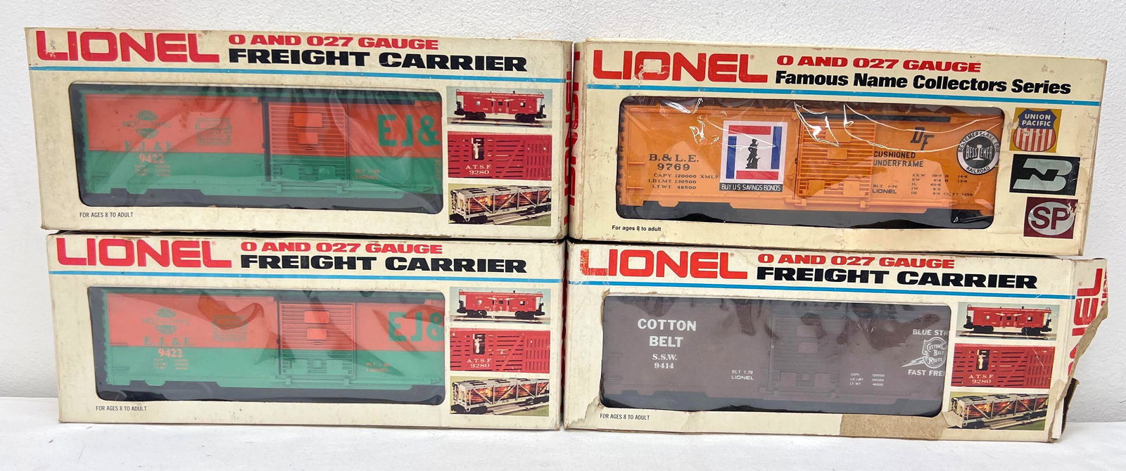Modern Era Lionel O Gauge 9414 9769 9422 9422 in original boxes (1 of 4)