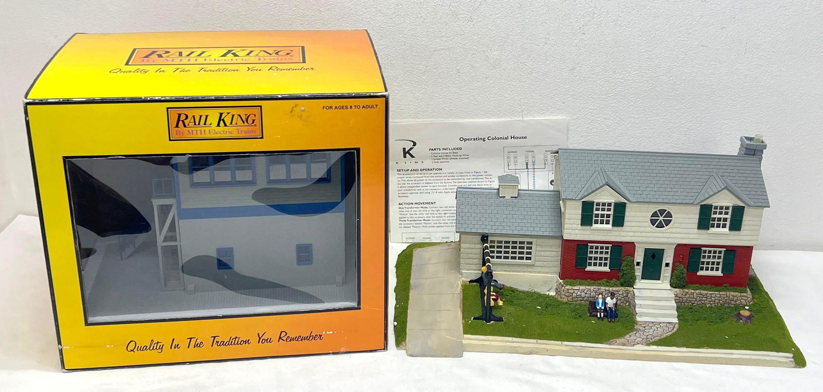 Modern Era O Gauge layout accessories K-42405 Colonial 30-9011 Switch Tower in box (1 of 4)
