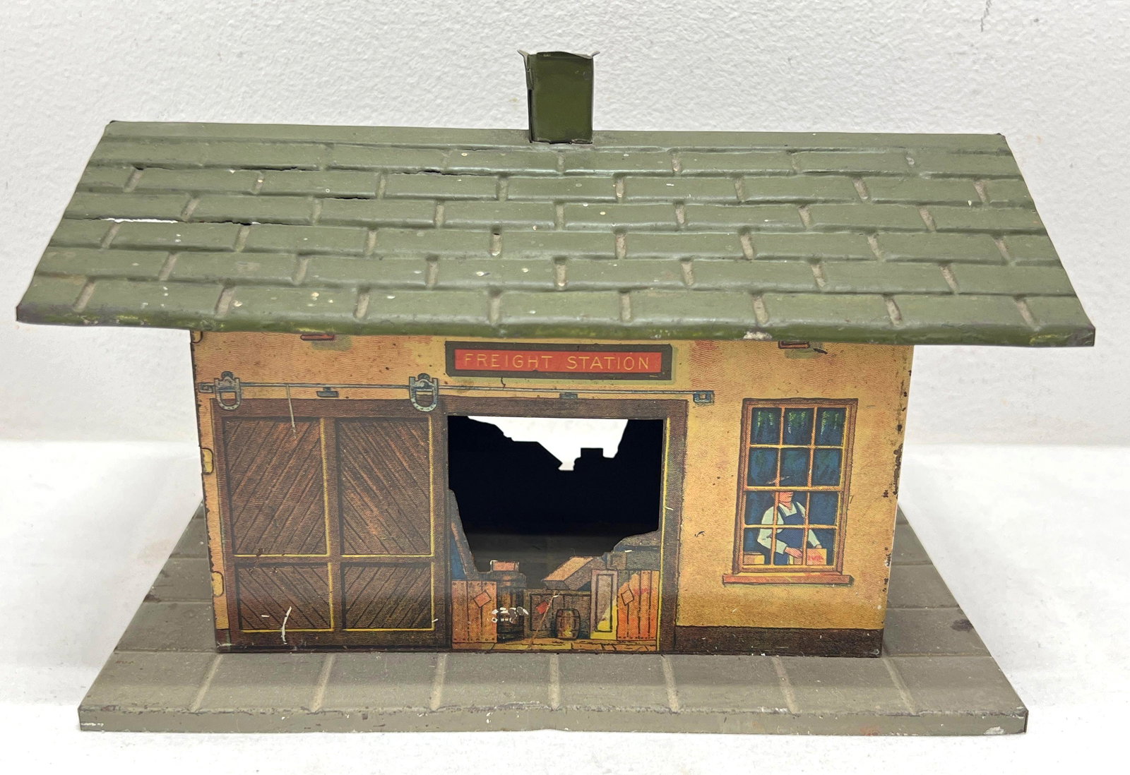 Prewar Ives O/Narrow Gauge 220 freight station express office American RR Express (1 of 9)