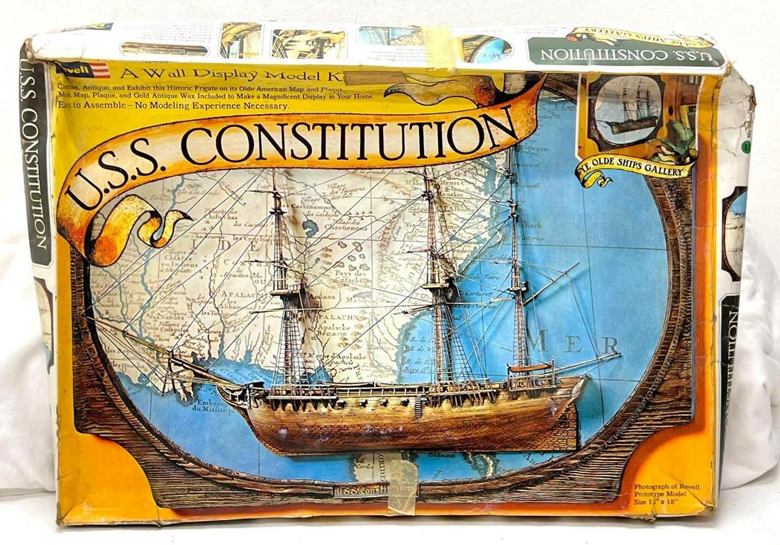 Revell H-801 U.S.S. Constitution A Wall Display Model Kit (1 of 10)