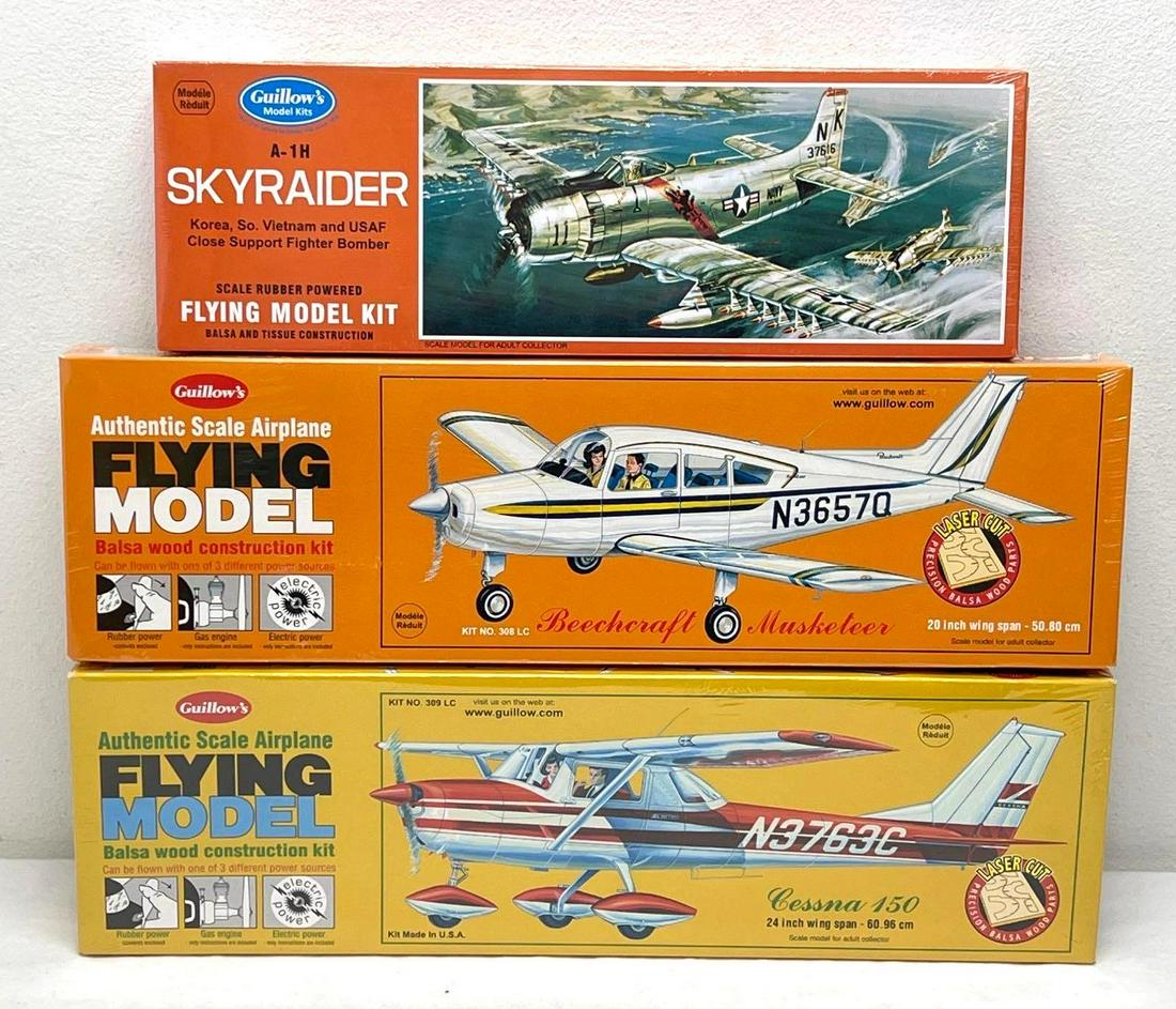 Guillow's 904 308LC 309LC airplane model kits Mint sealed (1 of 2)