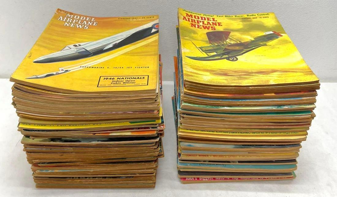 One hundred thirteen issues Model Airplane News Feb '47 - Dec '65 (1 of 7)