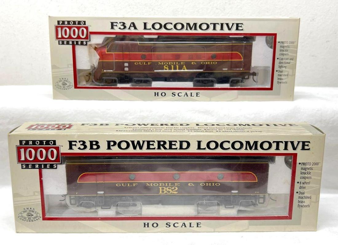 Life-Like HO Gauge Proto 1000 30693 GM&O F3 diesel locos (1 of 7)
